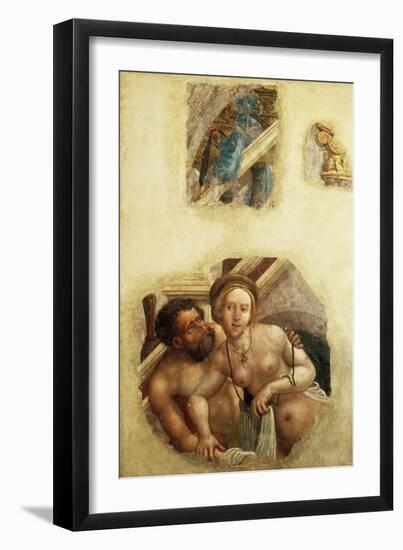 Bathing Couple-Albrecht Altdorfer-Framed Giclee Print