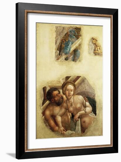 Bathing Couple-Albrecht Altdorfer-Framed Giclee Print