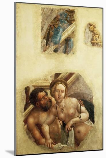 Bathing Couple-Albrecht Altdorfer-Mounted Giclee Print