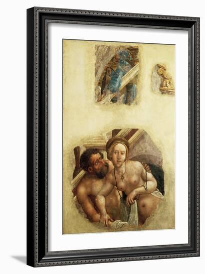 Bathing Couple-Albrecht Altdorfer-Framed Giclee Print