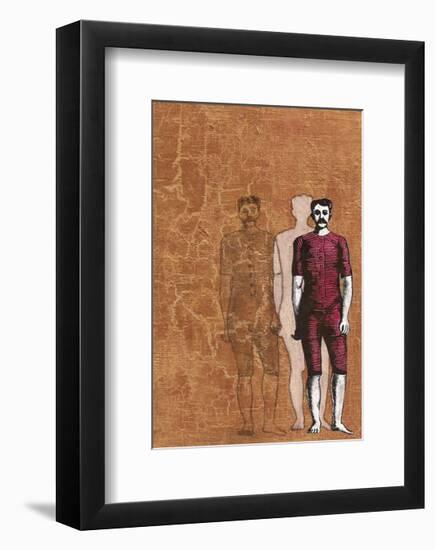 Bathing Man-Kara Smith-Framed Giclee Print