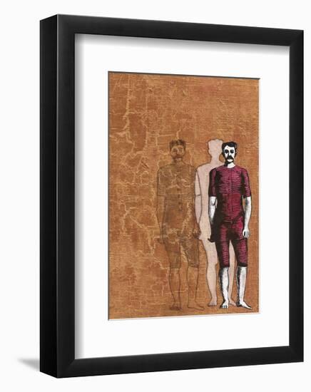 Bathing Man-Kara Smith-Framed Art Print