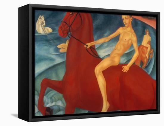 Bathing of the Red Horse, 1912-Kosjma Ssergej Petroff-Wodkin-Framed Premier Image Canvas
