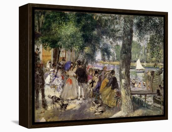Bathing on the Seine (La Grenouillér), 1869-Pierre-Auguste Renoir-Framed Premier Image Canvas