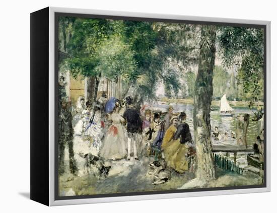 Bathing on the Seine (La Grenouillere) , 1869-Pierre-Auguste Renoir-Framed Premier Image Canvas