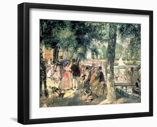 Bathing on the Seine Or, La Grenouillere, c.1869-Pierre-Auguste Renoir-Framed Giclee Print