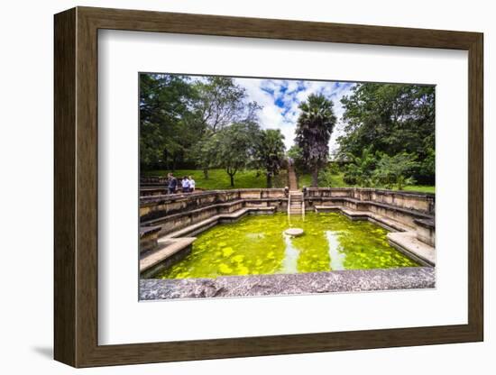 Bathing Pool (Kumara Pokuna) of Parakramabahu's Royal Palace-Matthew Williams-Ellis-Framed Photographic Print