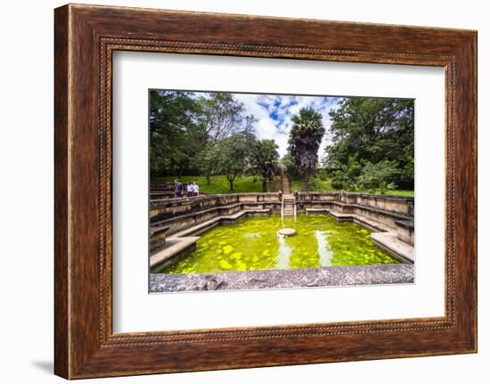 Bathing Pool (Kumara Pokuna) of Parakramabahu's Royal Palace-Matthew Williams-Ellis-Framed Photographic Print