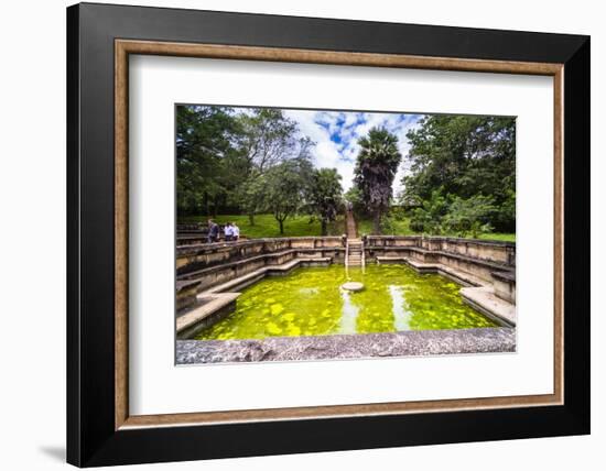 Bathing Pool (Kumara Pokuna) of Parakramabahu's Royal Palace-Matthew Williams-Ellis-Framed Photographic Print