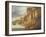 Bathing Scene at a Ghat on the River Ganges-Charles D'oyly-Framed Giclee Print