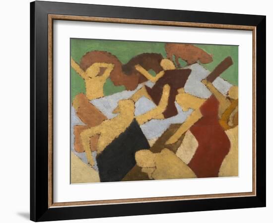 Bathing Scene-David Bomberg-Framed Giclee Print