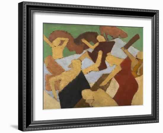 Bathing Scene-David Bomberg-Framed Giclee Print