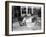 Bathing the Dog-null-Framed Photographic Print