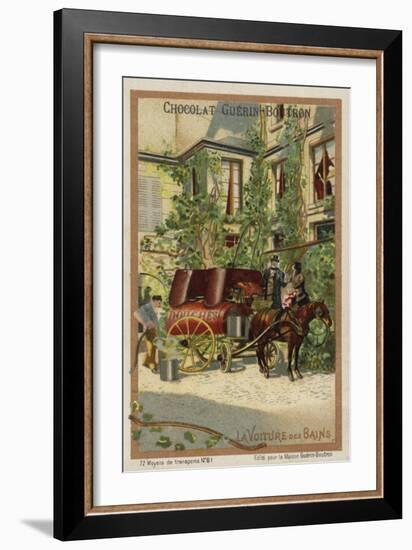 Bathing Wagon-null-Framed Giclee Print