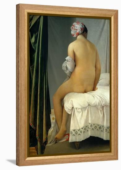 Bathing Woman (Baigneuse De Valpincon), 1806-Jean-Auguste-Dominique Ingres-Framed Premier Image Canvas