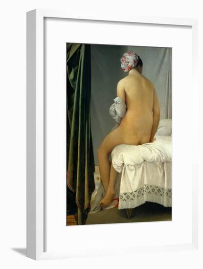 Bathing Woman (Baigneuse De Valpincon), 1806-Jean-Auguste-Dominique Ingres-Framed Giclee Print