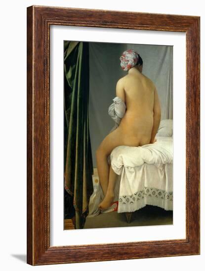 Bathing Woman (Baigneuse De Valpincon), 1806-Jean-Auguste-Dominique Ingres-Framed Giclee Print