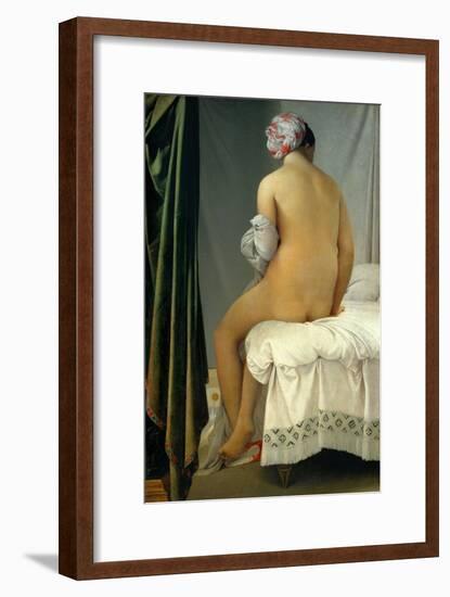 Bathing Woman (Baigneuse De Valpincon), 1806-Jean-Auguste-Dominique Ingres-Framed Giclee Print