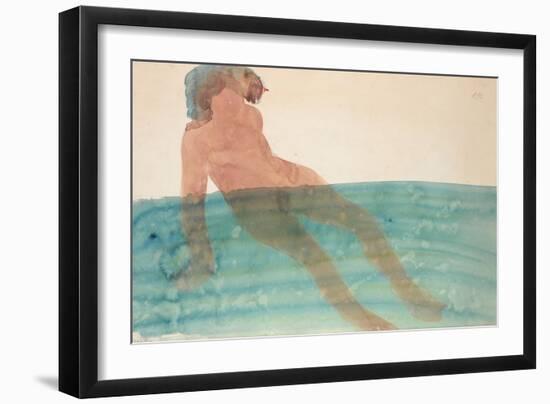 Bathing Woman, C.1901-1902-Auguste Rodin-Framed Giclee Print