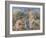 Bathing Women-Pierre-Auguste Renoir-Framed Giclee Print