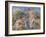 Bathing Women-Pierre-Auguste Renoir-Framed Giclee Print