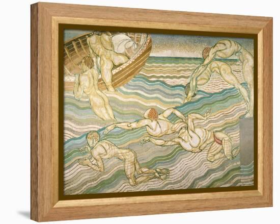 Bathing-Duncan Grant-Framed Premier Image Canvas