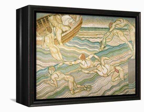 Bathing-Duncan Grant-Framed Premier Image Canvas