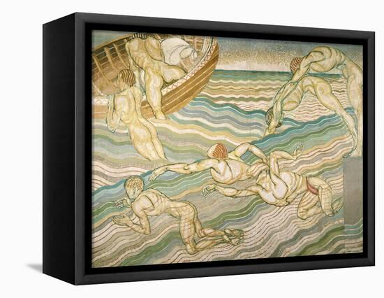 Bathing-Duncan Grant-Framed Premier Image Canvas