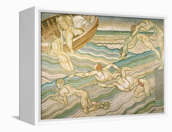 Bathing-Duncan Grant-Framed Premier Image Canvas