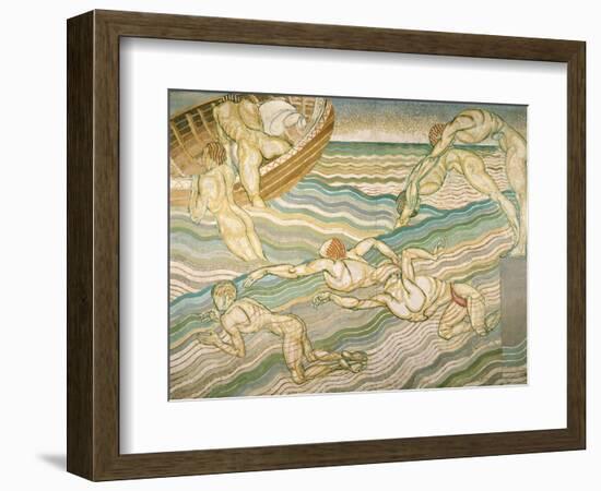 Bathing-Duncan Grant-Framed Giclee Print