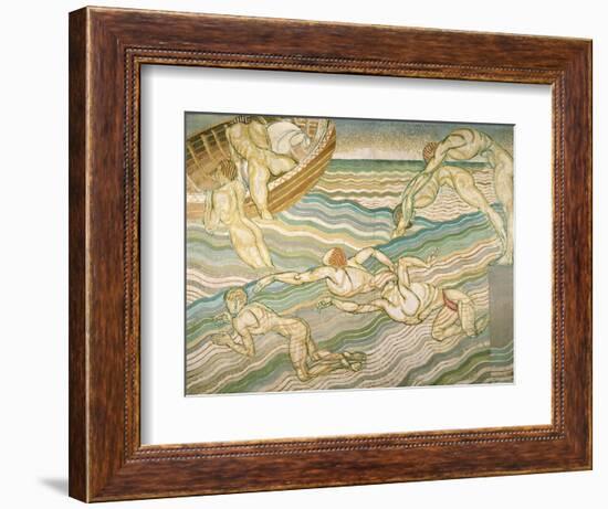 Bathing-Duncan Grant-Framed Giclee Print