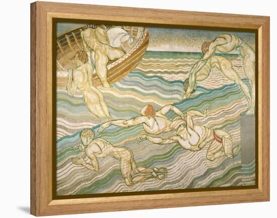 Bathing-Duncan Grant-Framed Premier Image Canvas