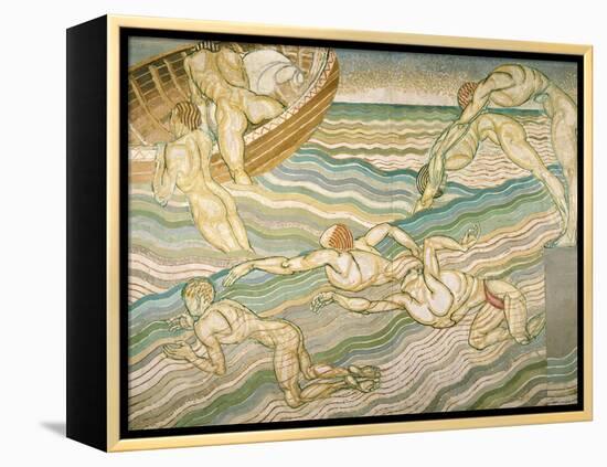 Bathing-Duncan Grant-Framed Premier Image Canvas