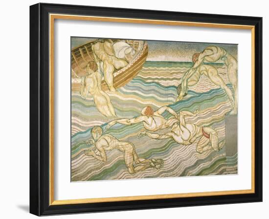 Bathing-Duncan Grant-Framed Giclee Print