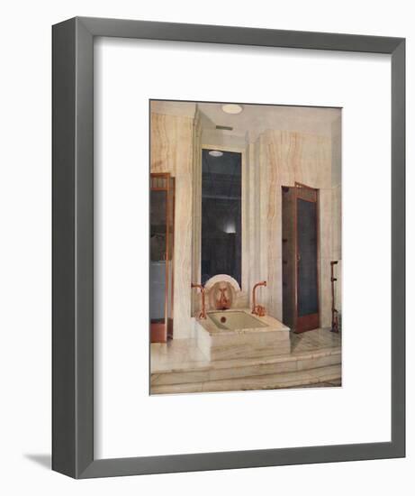 'Bathroom by F. D. Blake, W. N. Froy & Sons', 1939-Unknown-Framed Photographic Print