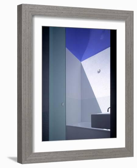 Bathroom Detail of a Modern Apartment-Nicholas Kane-Framed Photo