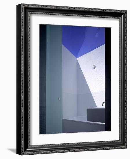Bathroom Detail of a Modern Apartment-Nicholas Kane-Framed Photo