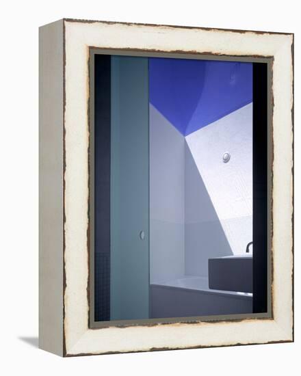 Bathroom Detail of a Modern Apartment-Nicholas Kane-Framed Stretched Canvas