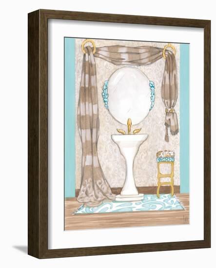 Bathroom Elegance II-Laurencon-Framed Art Print