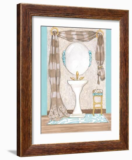 Bathroom Elegance II-Laurencon-Framed Art Print