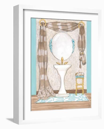 Bathroom Elegance II-Laurencon-Framed Art Print
