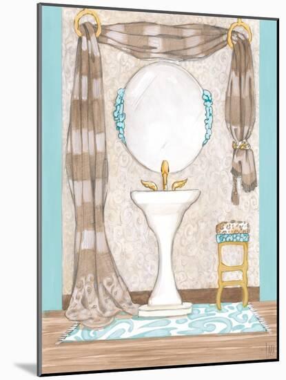 Bathroom Elegance II-Laurencon-Mounted Art Print