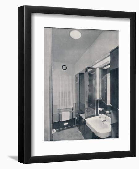 'Bathroom for a man', 1936-Unknown-Framed Photographic Print