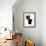 Bathroom Puns IV Black-Becky Thorns-Framed Art Print displayed on a wall
