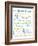 Bathroom Rules (Multi)-Taylor Greene-Framed Art Print