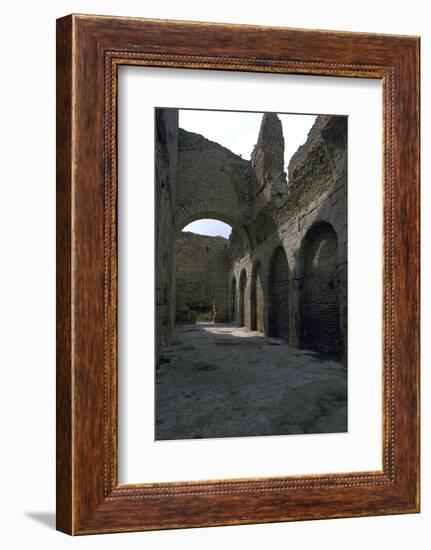 Baths in the Roman city of Bulla Regia, 2nd century BC-Unknown-Framed Photographic Print