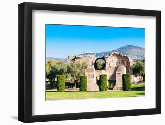 Baths of Heliocamino, Hadrian's Villa, Tivoli, Province of Rome-Nico Tondini-Framed Photographic Print