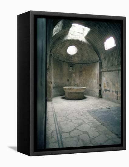 Baths, Pompeii, Campania, Italy-Christina Gascoigne-Framed Premier Image Canvas