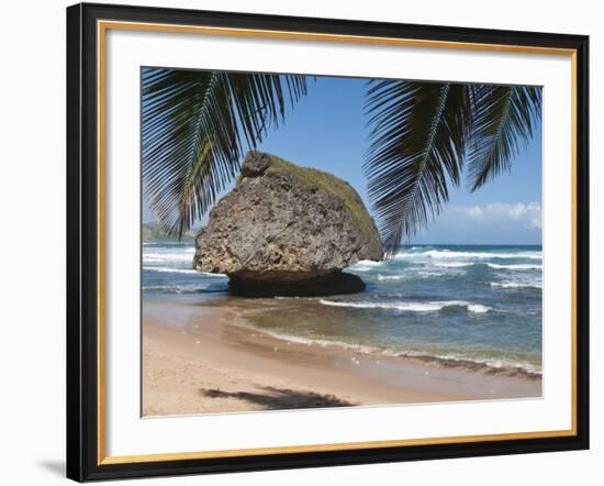 Bathsheba Beach Barbados, Caribbean-Michael DeFreitas-Framed Photographic Print