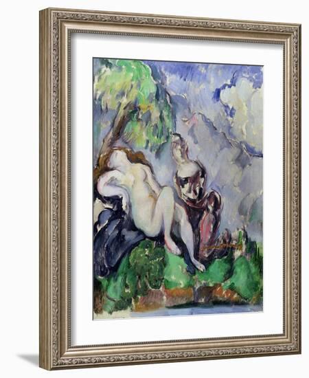Bathsheba, c.1880-Paul Cézanne-Framed Giclee Print